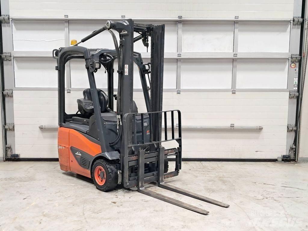 Linde E12-02 バッテリーフォークリフト