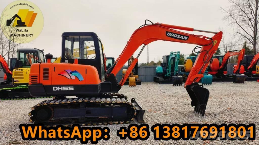Doosan DH 55 ミニ油圧ショベル 7t以下（ミニユンボ・ミニディガー）