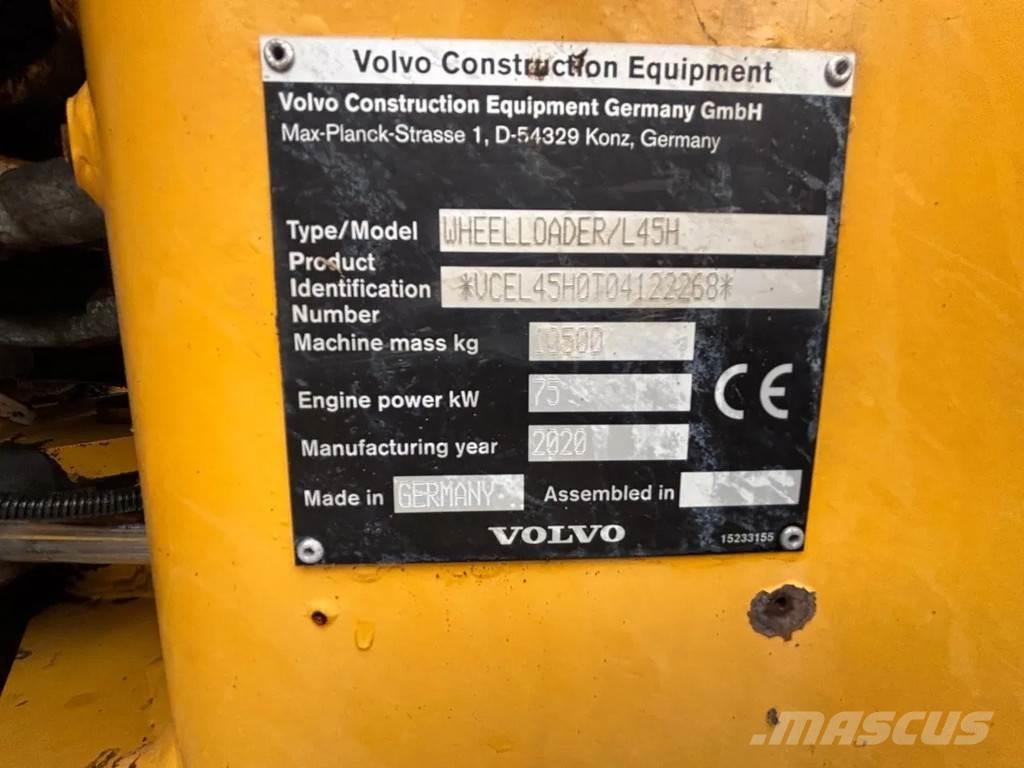 Volvo L45H ホイールローダー・タイヤショベル