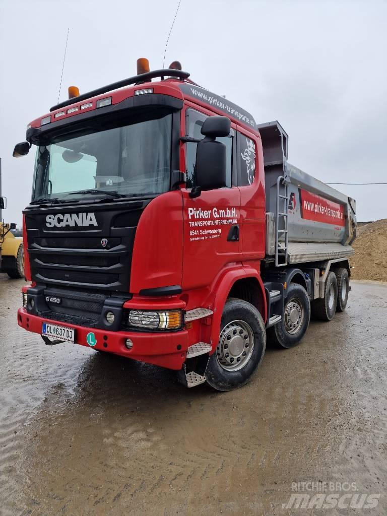 Scania G 450 ダンプ