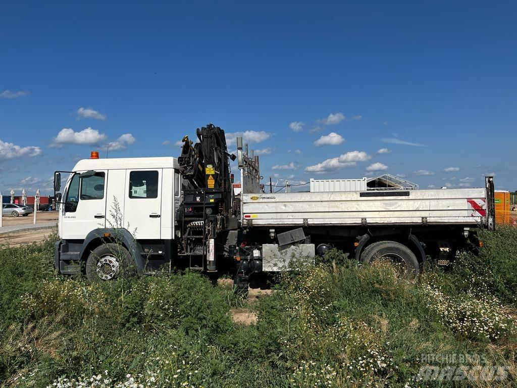 MAN LE 18.280 クレーントラック、ユニック車