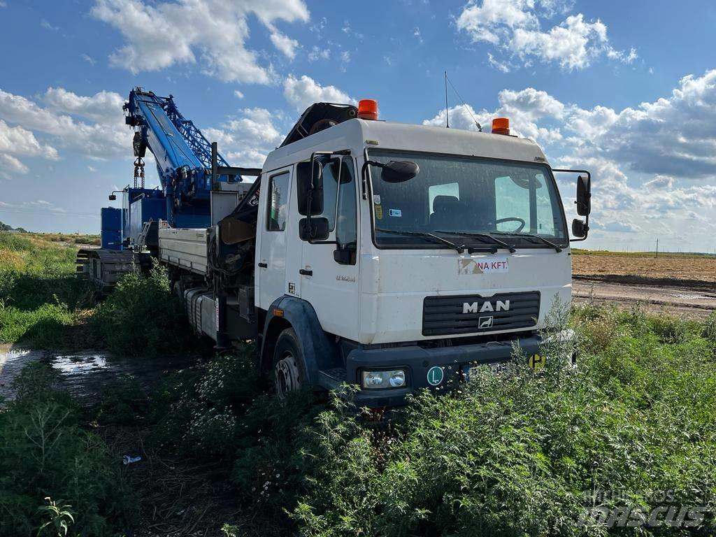 MAN LE 18.280 クレーントラック、ユニック車
