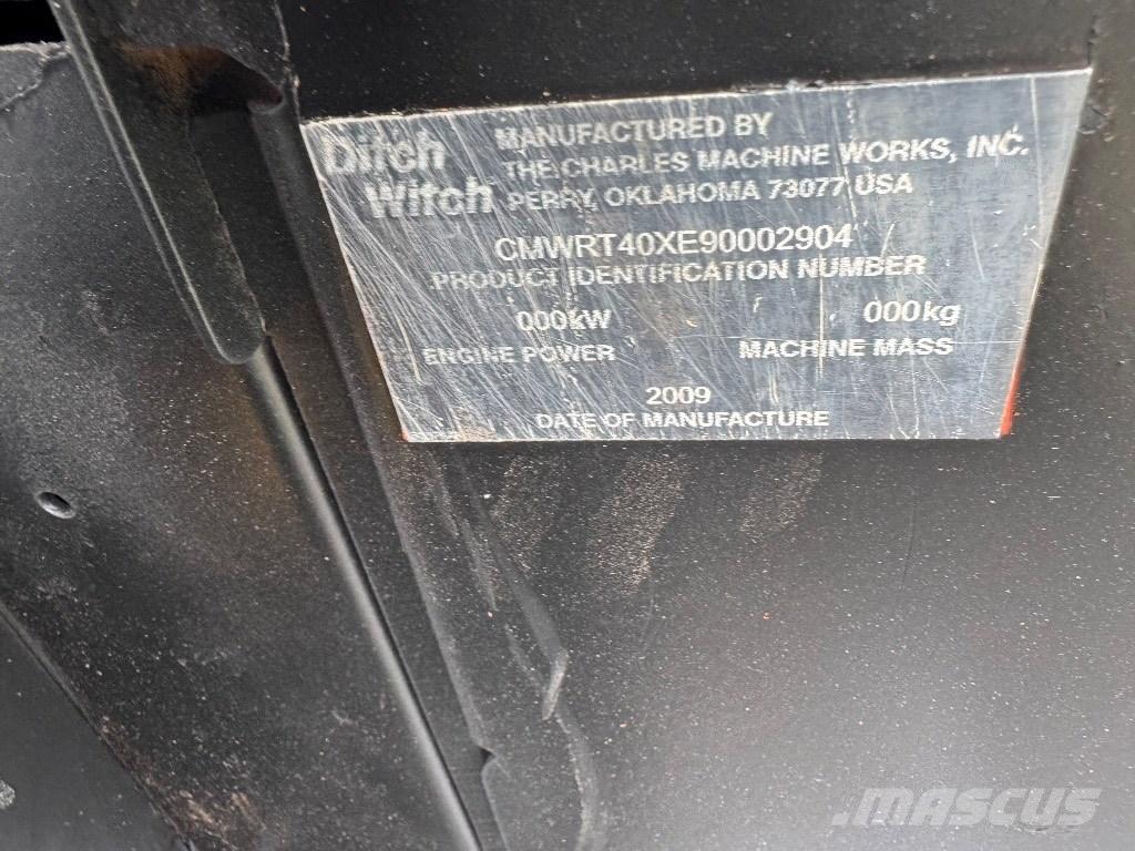 Ditch Witch RT 40 トレンチャー