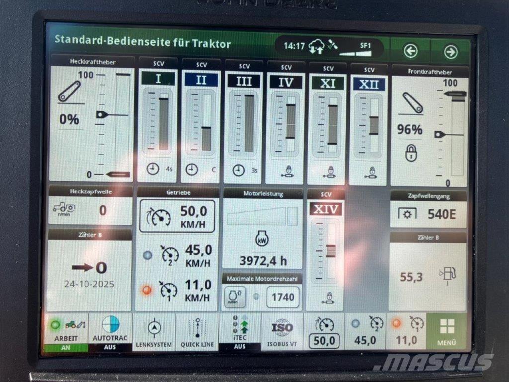 John Deere 6R 185 トラクター