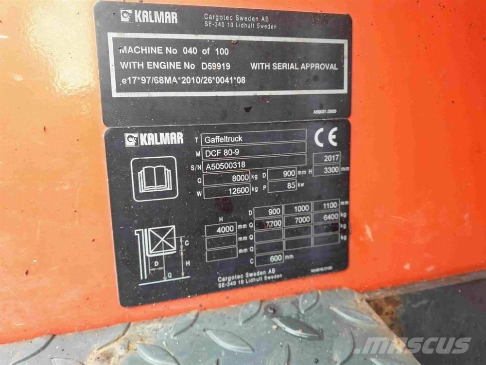 Kalmar DCF80-9 ディーゼル・軽油