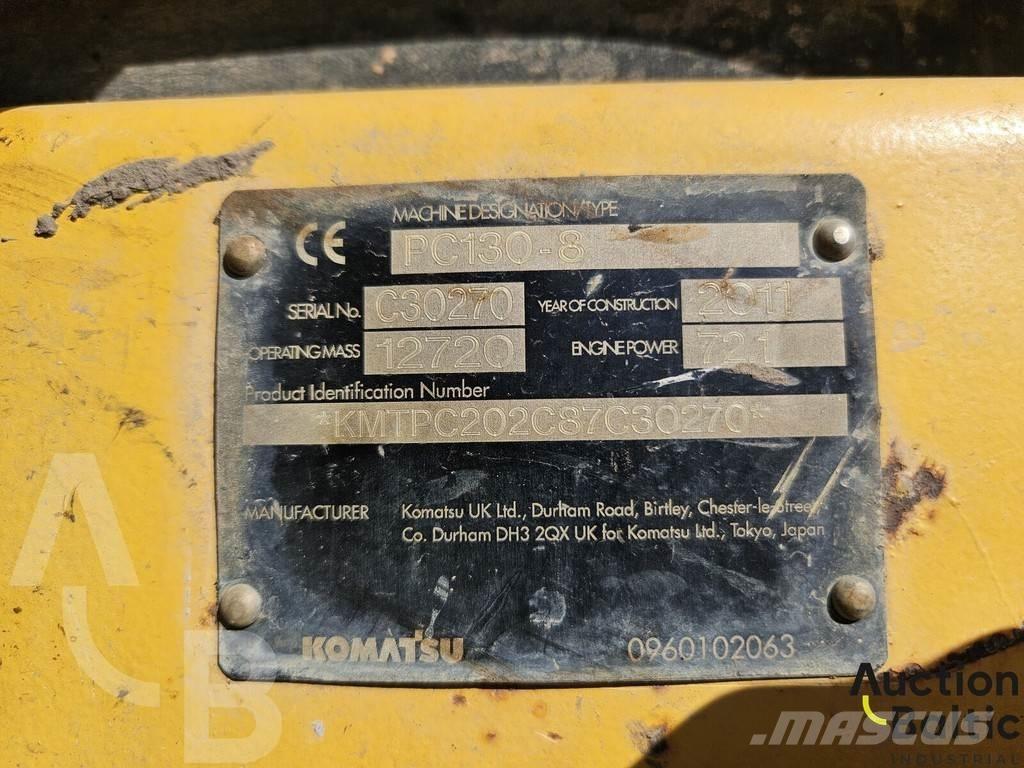 Komatsu PC130-8 大型油圧ショベル12t以上（パワーショベル・ユンボ）