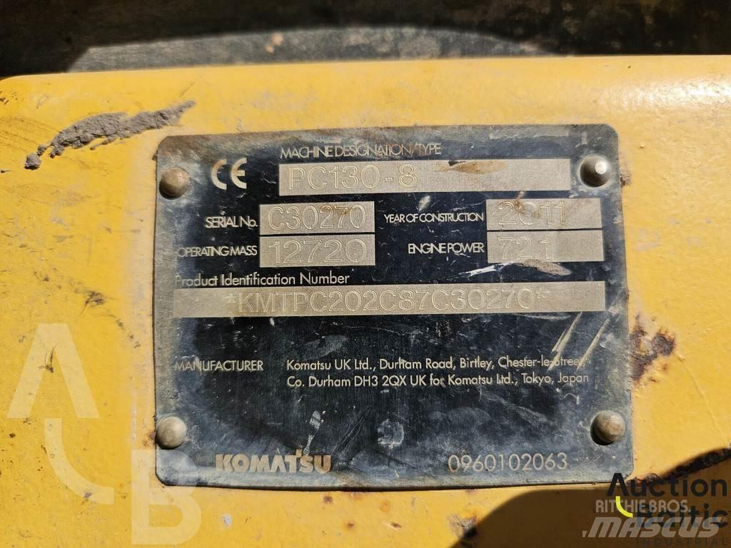 Komatsu PC130-8 大型油圧ショベル12t以上（パワーショベル・ユンボ）