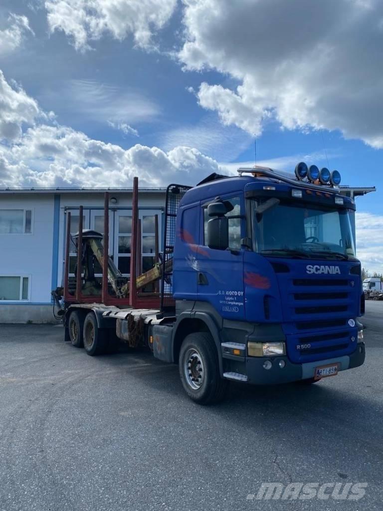 Scania R 16 木材トラック