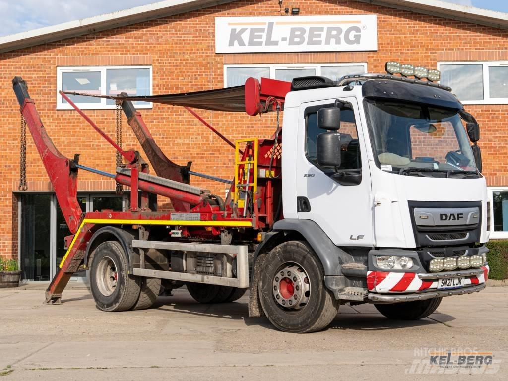DAF LF290 4x2 スキップローダートラック