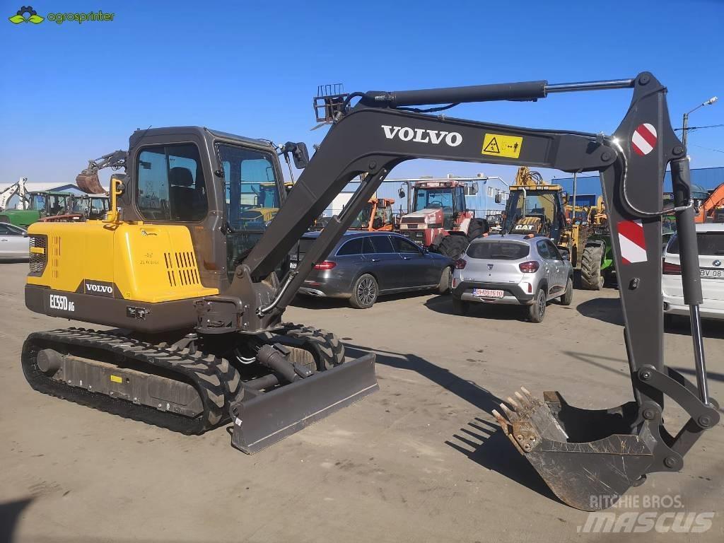 Volvo EC 55 D AG ミニ油圧ショベル 7t以下（ミニユンボ・ミニディガー）