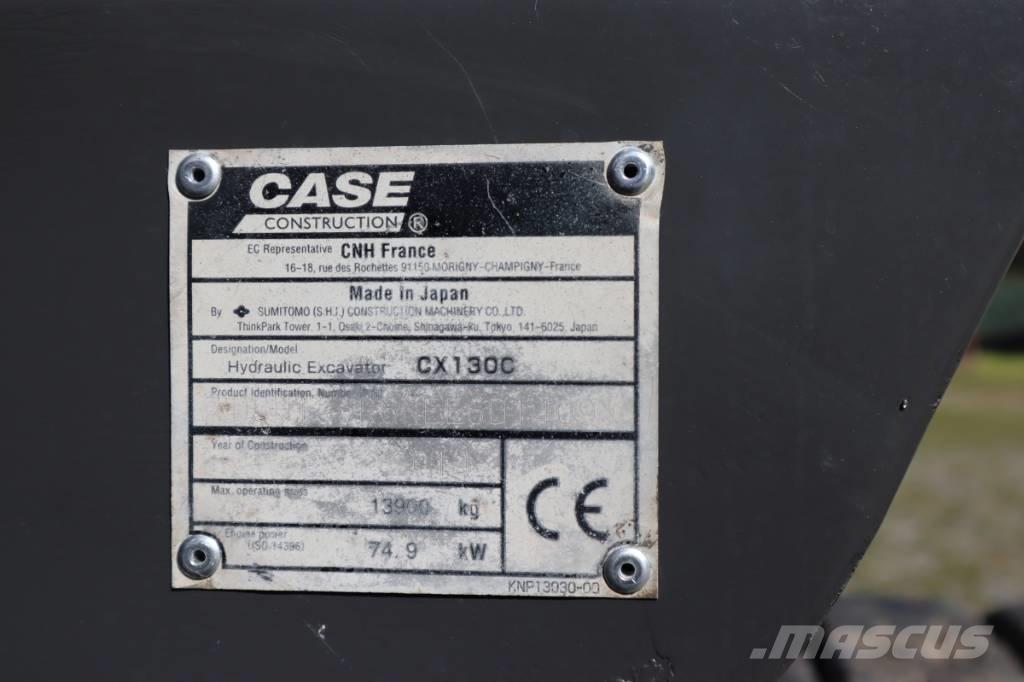CASE CX130C 大型油圧ショベル12t以上（パワーショベル・ユンボ）