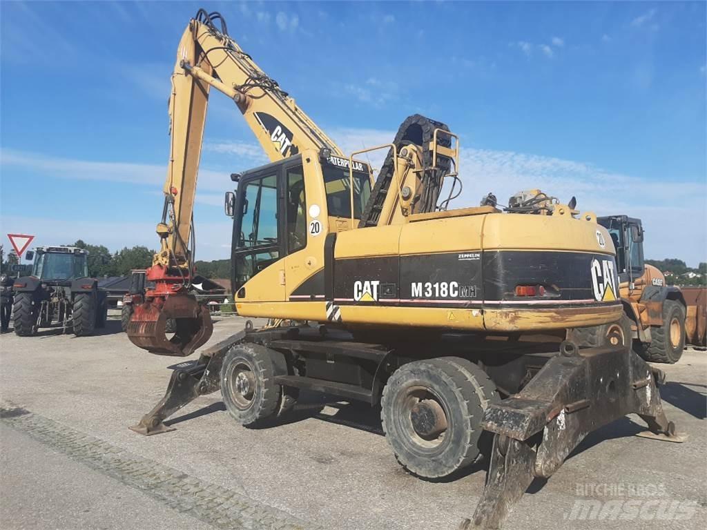 CAT M318C MH ホイール式油圧ショベル（パワーショベル・ユンボ・バックホー）