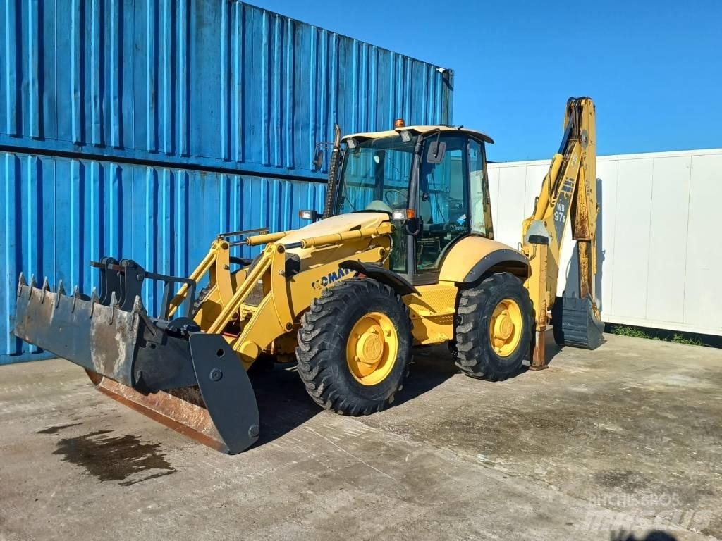 Komatsu WB 97 S-2 バックホーローダー