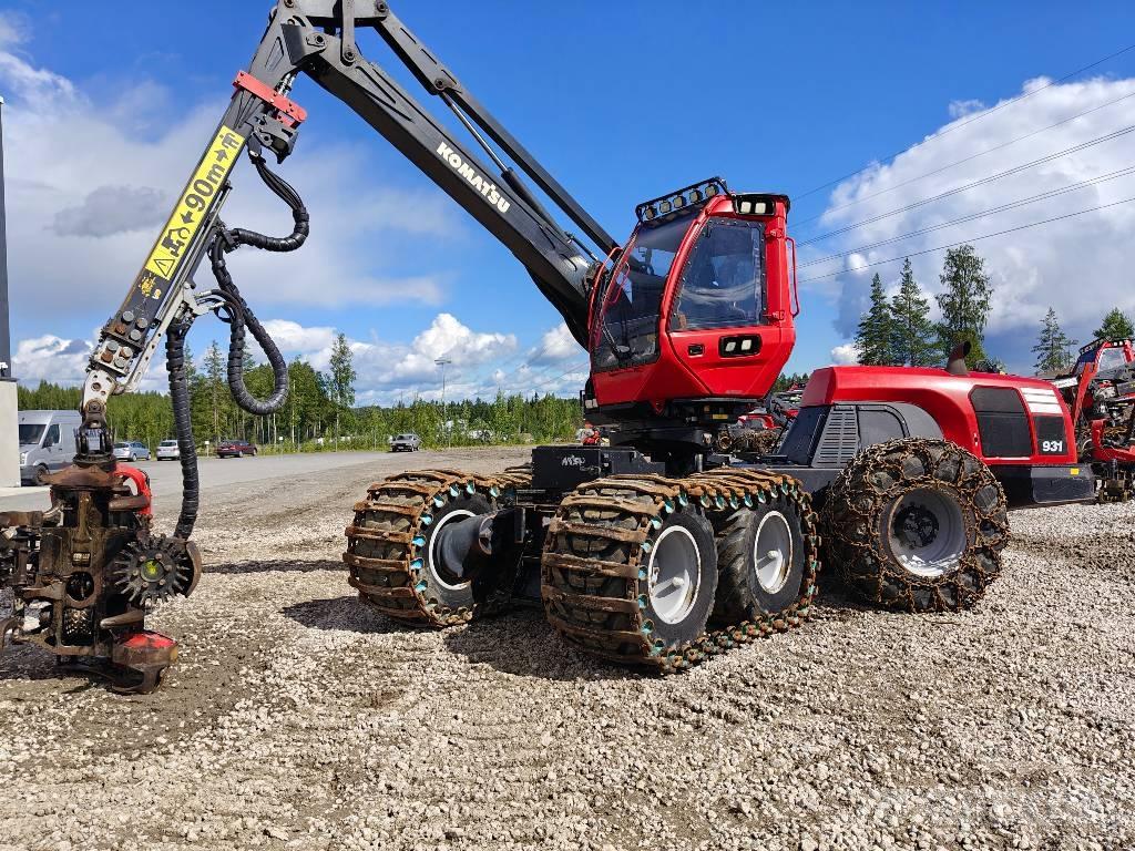 Komatsu 931 ハーベスター