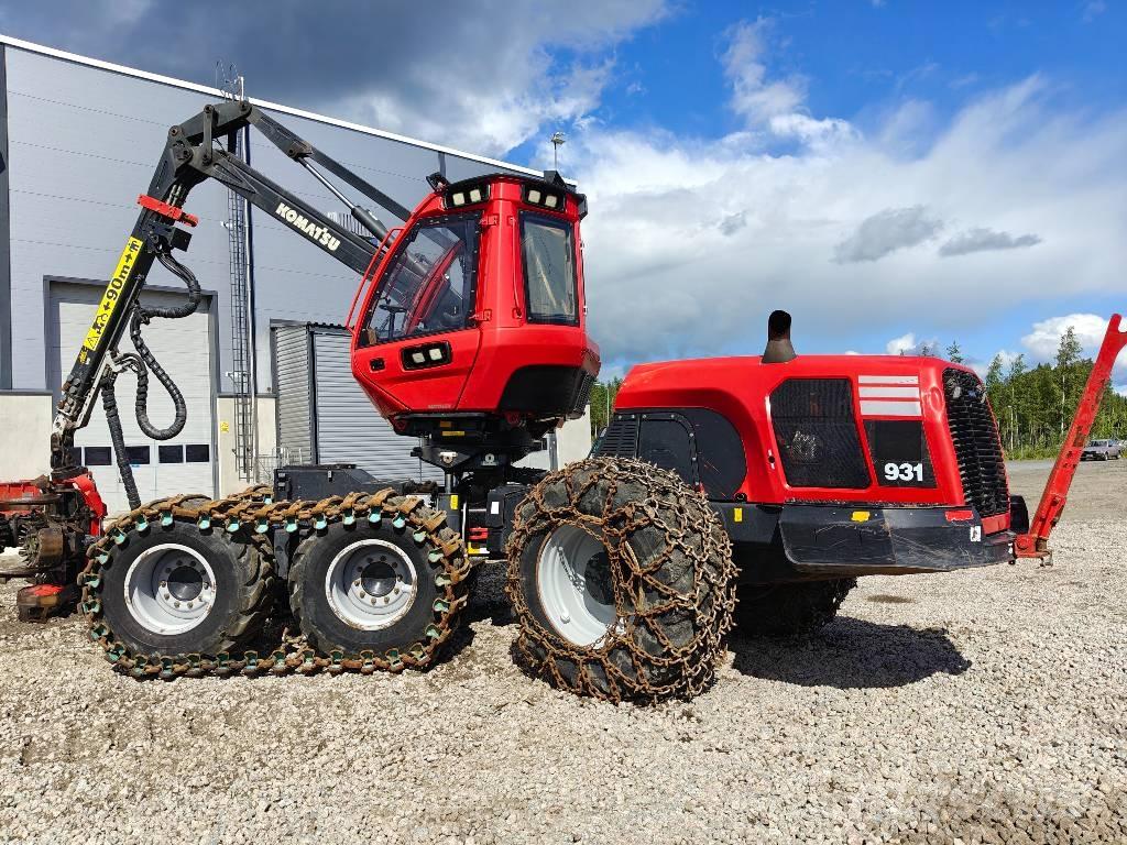 Komatsu 931 ハーベスター