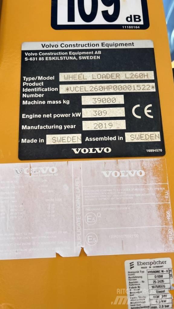 Volvo L260H ホイールローダー・タイヤショベル