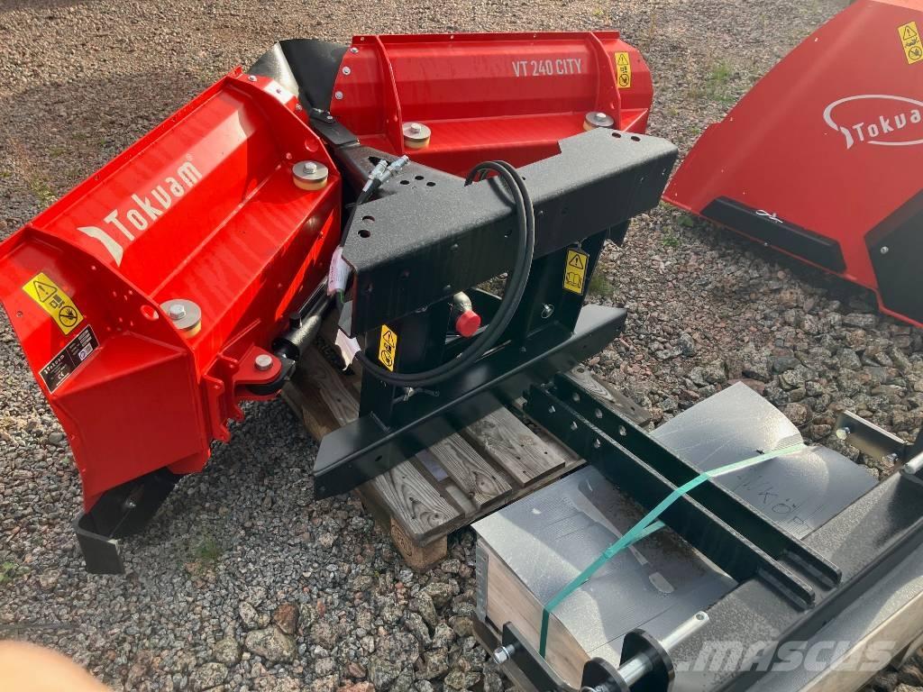 Tokvam VT240 city スノーブレードとプラウ