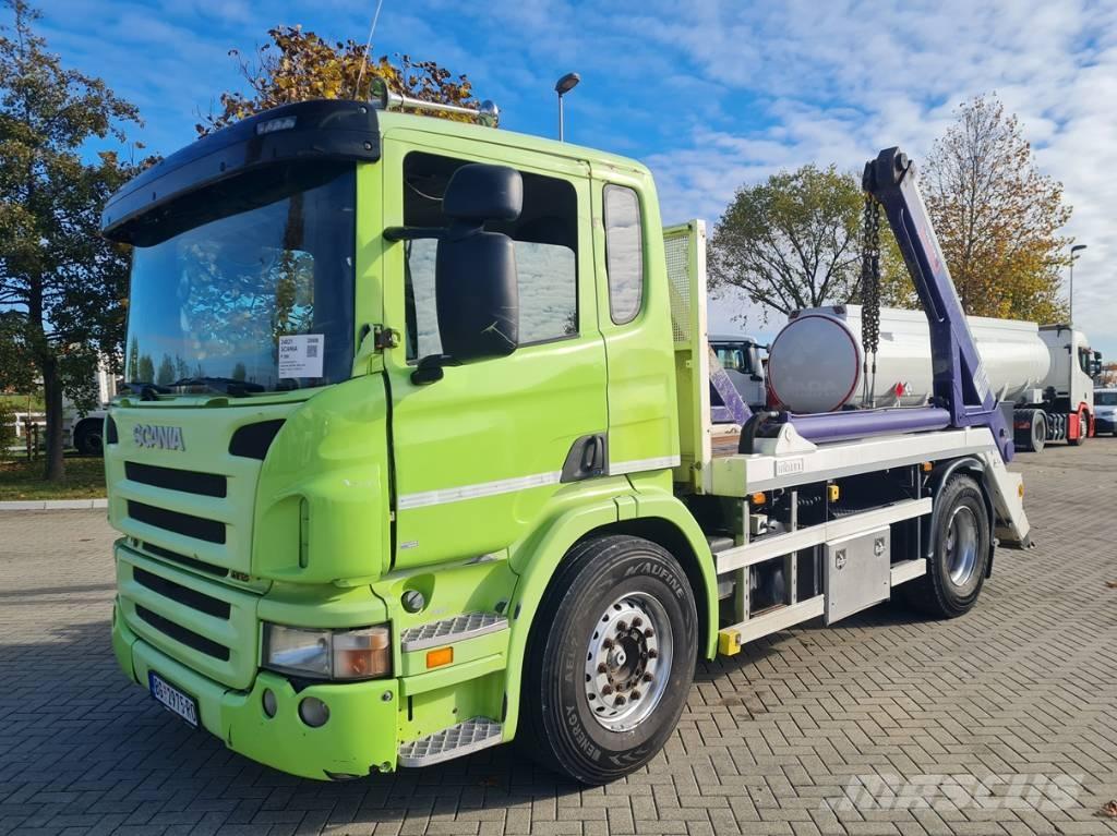 Scania P 280 / HYVA コンテナ、海コン車