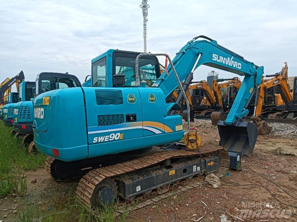 Sunward SWE 90 中型油圧ショベル 7ｔ-12ｔ（ユンボ・パワーショベル・バックホー）