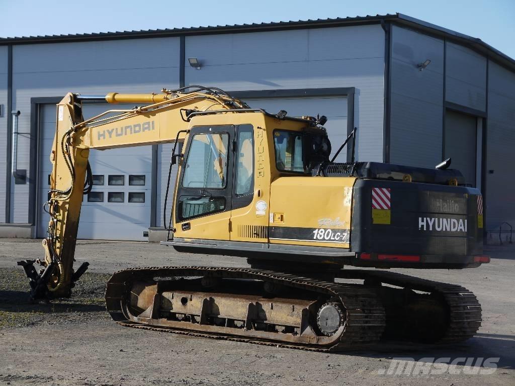 Hyundai R 180 LC-7 大型油圧ショベル12t以上（パワーショベル・ユンボ）
