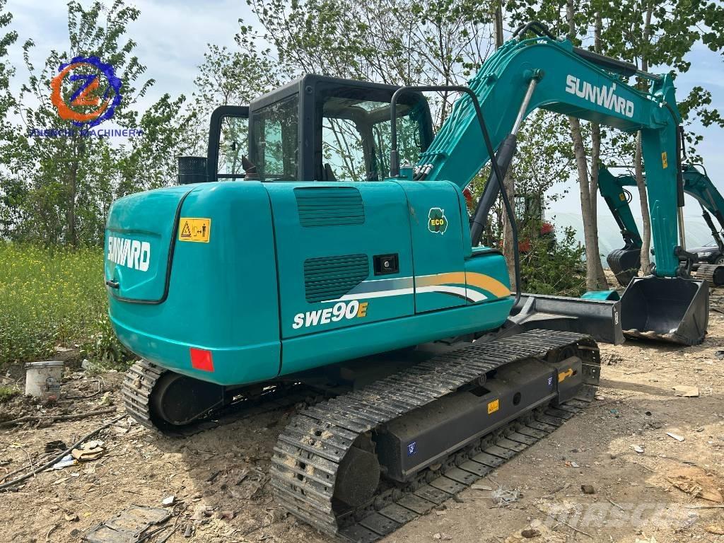 Sunward SWE 90 中型油圧ショベル 7ｔ-12ｔ（ユンボ・パワーショベル・バックホー）