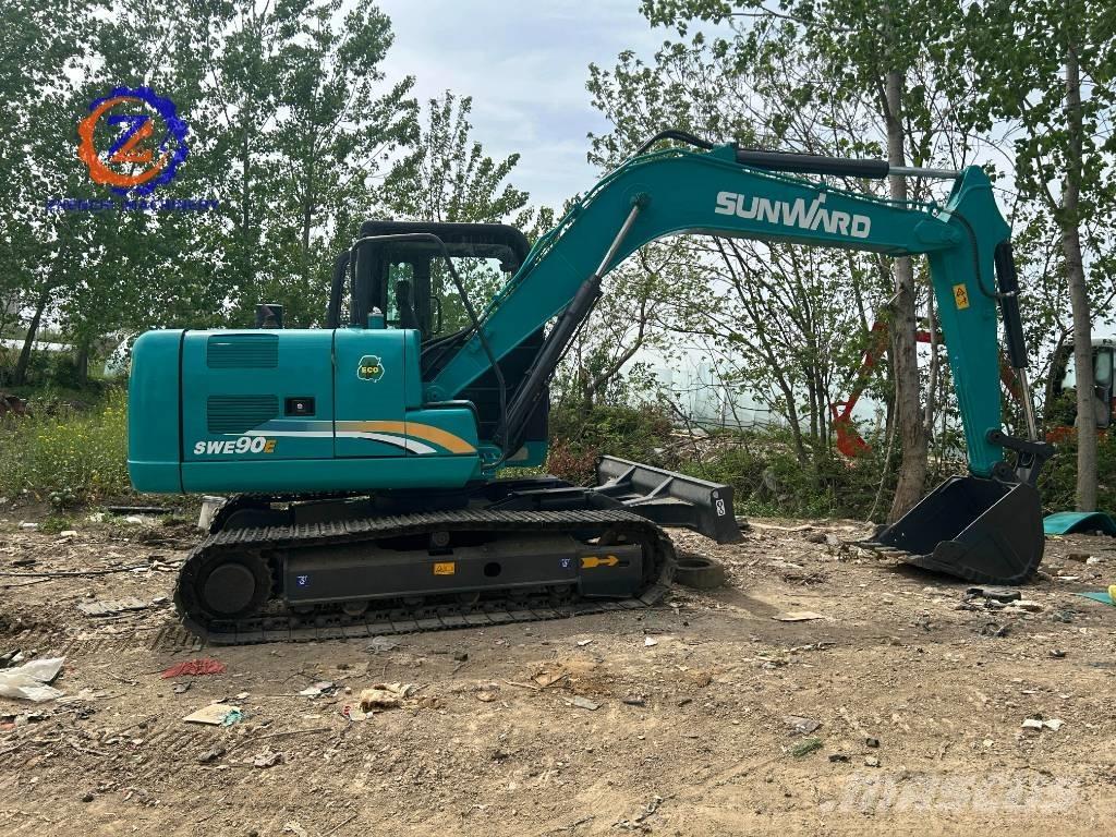 Sunward SWE 90 中型油圧ショベル 7ｔ-12ｔ（ユンボ・パワーショベル・バックホー）