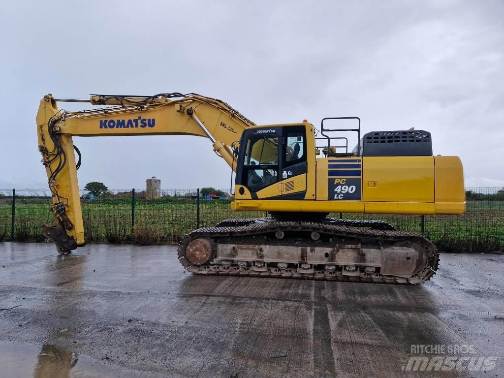 Komatsu PC 490 - 10 大型油圧ショベル12t以上（パワーショベル・ユンボ）