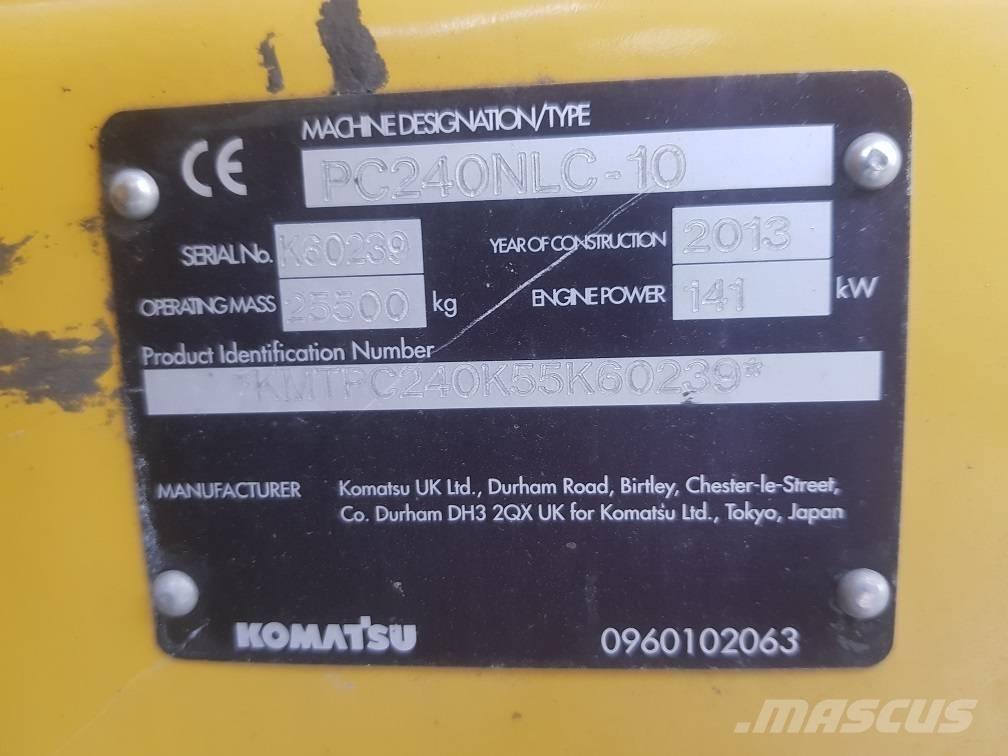 Komatsu PC240NLC-10 大型油圧ショベル12t以上（パワーショベル・ユンボ）