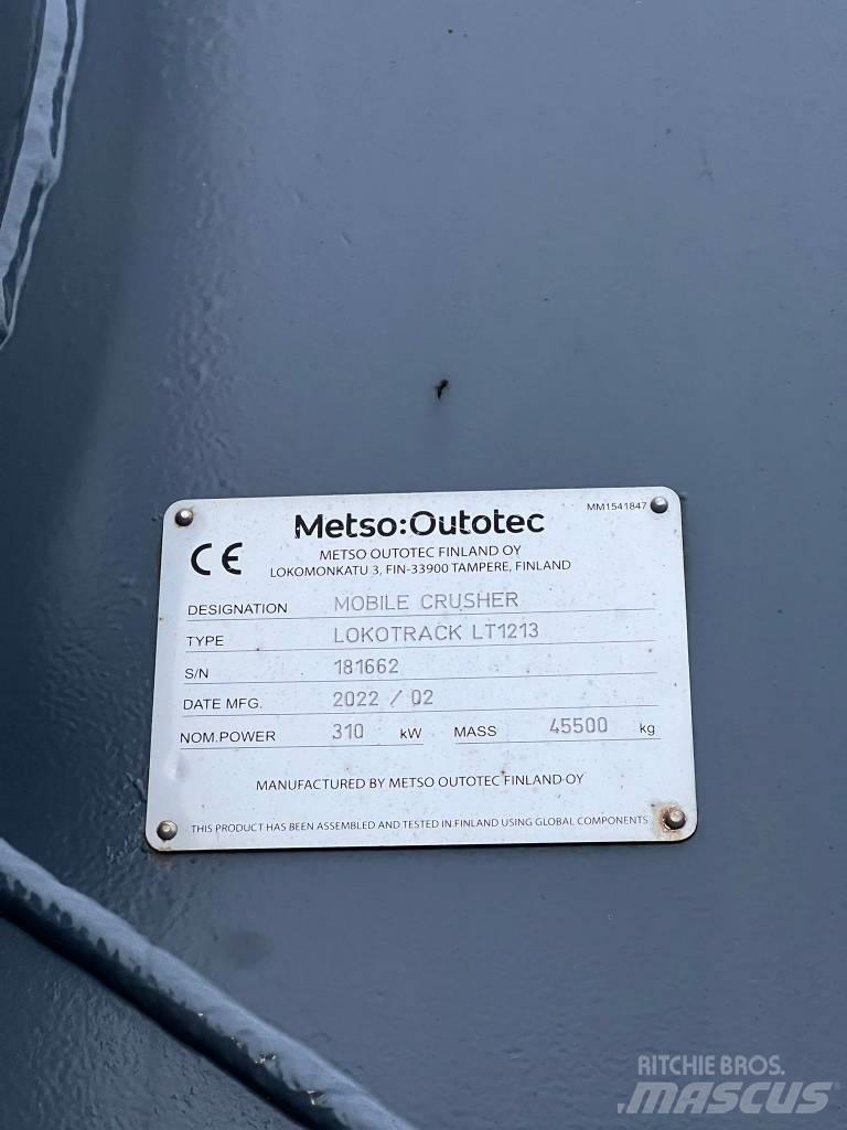 Metso LT 1213 クラッシャー固定式