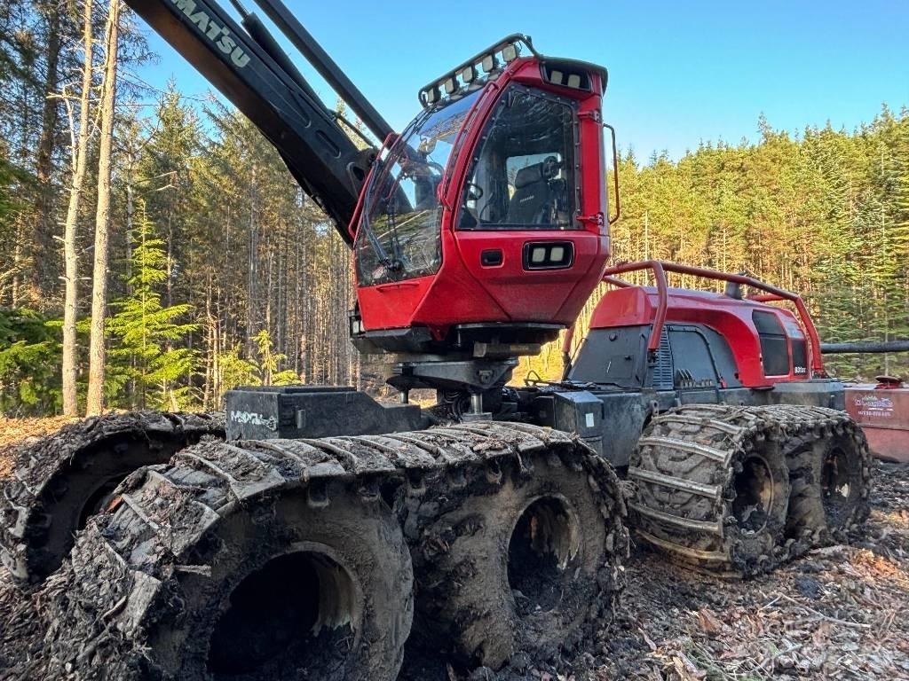 Komatsu 931XC ハーベスター