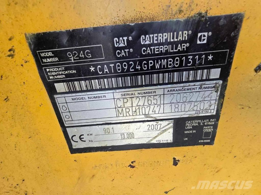 CAT 924 G ホイールローダー・タイヤショベル