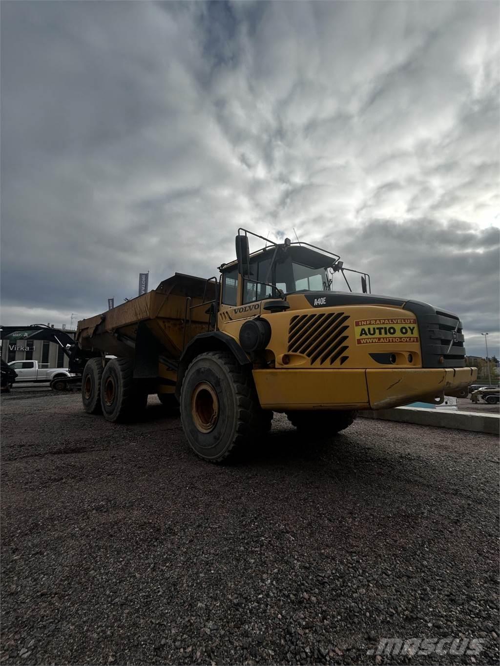 Volvo A40 E アーティキュレート式ダンプトラック