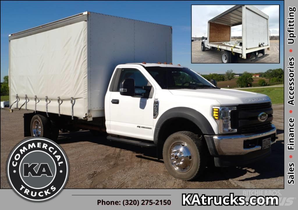 Ford F 450 XL SD カーテンサイダートラック