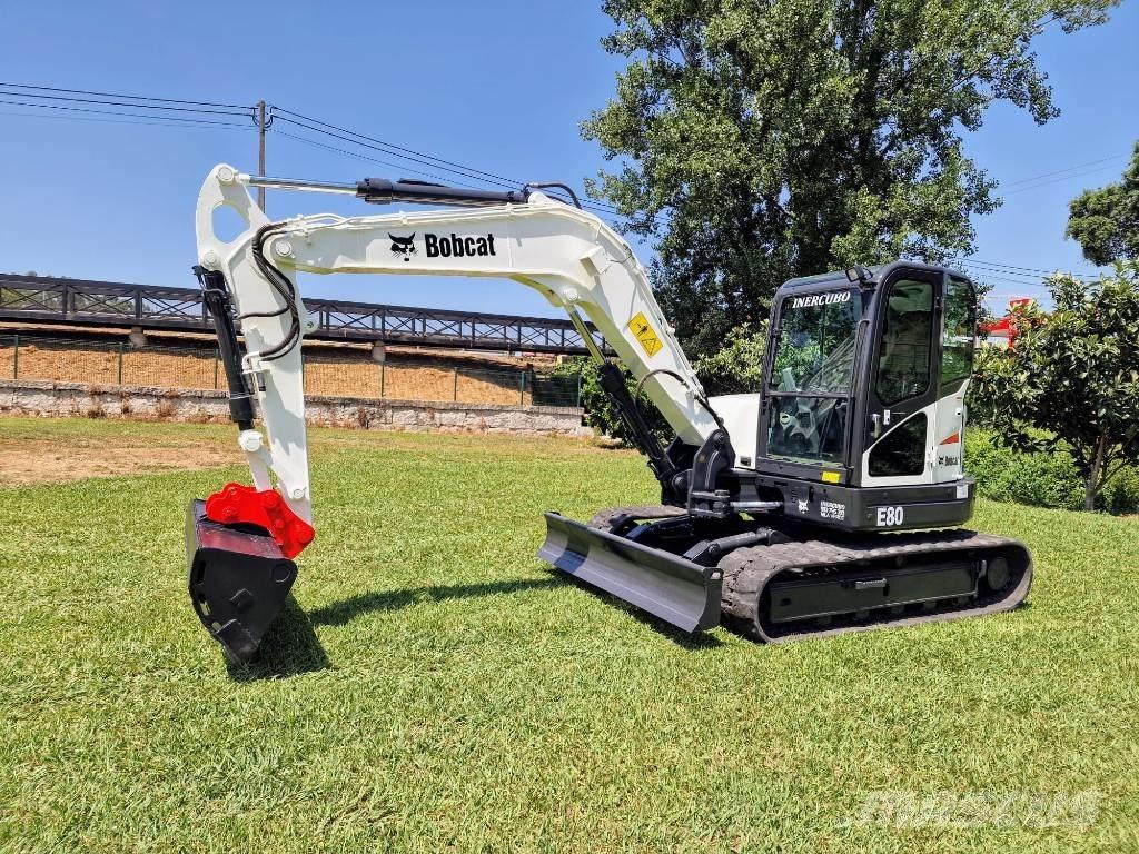 Bobcat E 80 中型油圧ショベル 7ｔ-12ｔ（ユンボ・パワーショベル・バックホー）