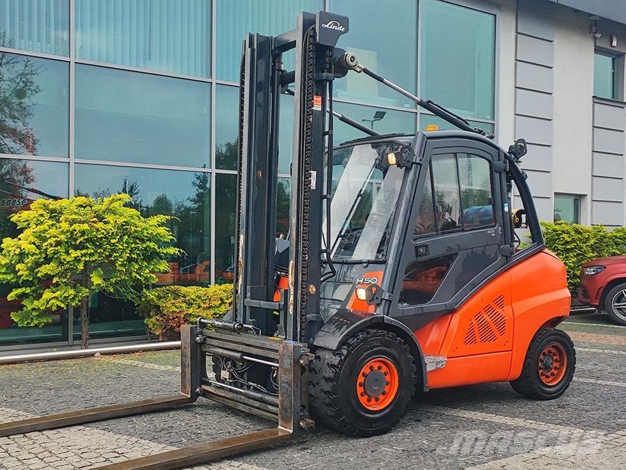 Linde H50T-01 LPGフォークリフト