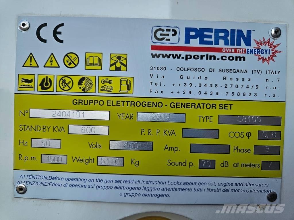  PERIN GEPI 600E ディーゼル発電機