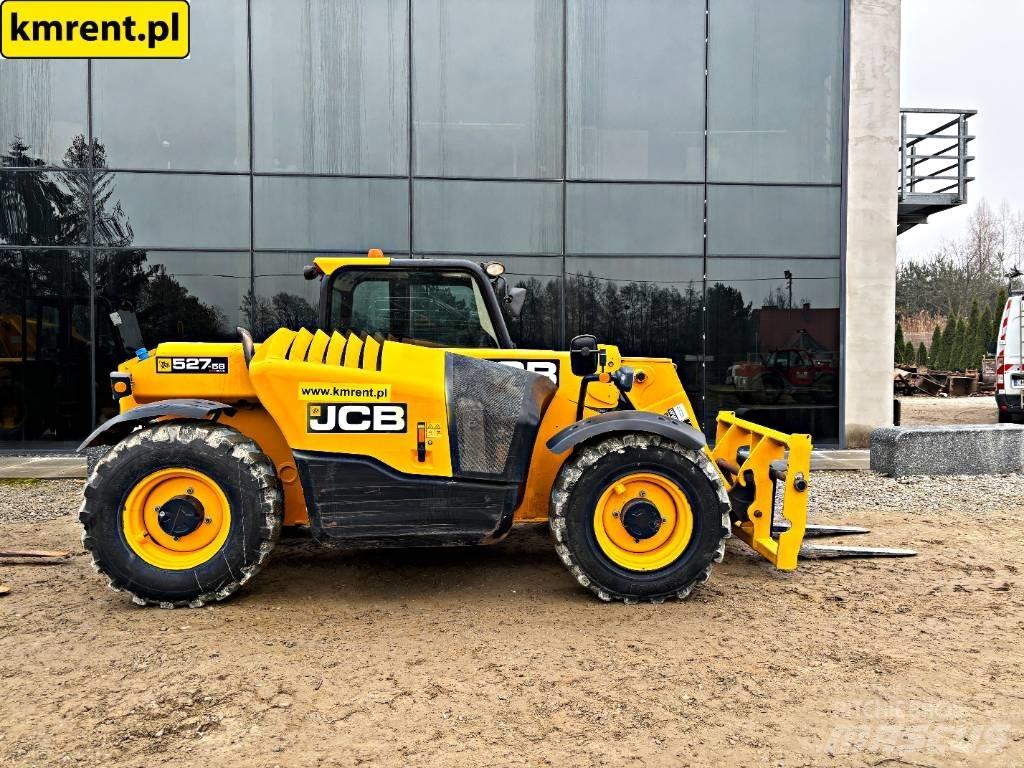 JCB 527-58 テレスコーピックハンドラー