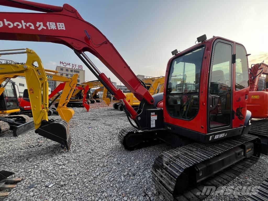 Kubota KX 185-3 中型油圧ショベル 7ｔ-12ｔ（ユンボ・パワーショベル・バックホー）