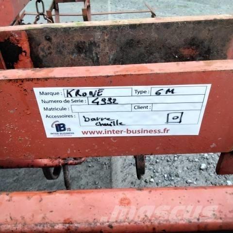 Krone 6M 土掻き機
