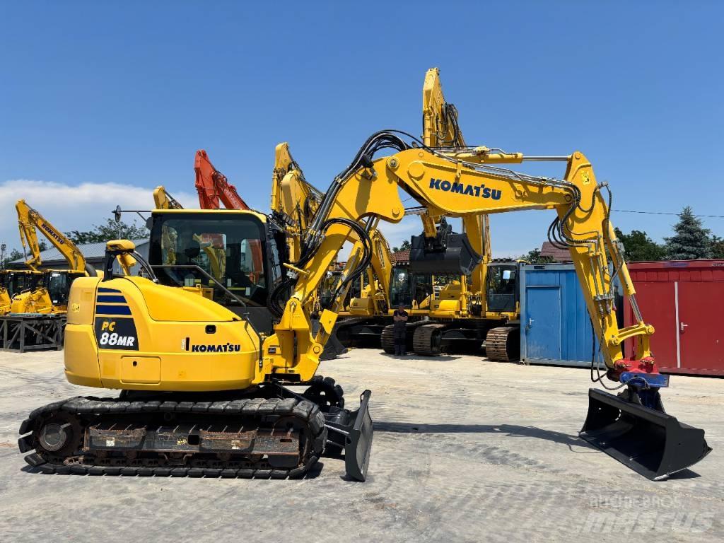 Komatsu PC88MR-10 中型油圧ショベル 7ｔ-12ｔ（ユンボ・パワーショベル・バックホー）