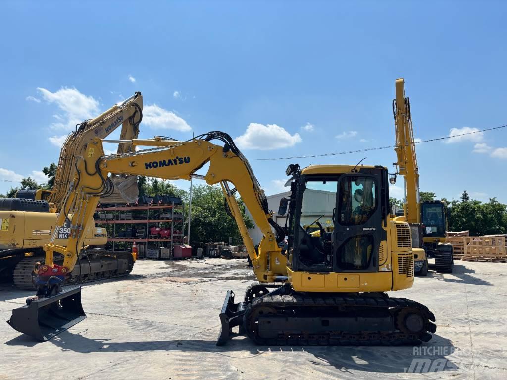 Komatsu PC88MR-10 中型油圧ショベル 7ｔ-12ｔ（ユンボ・パワーショベル・バックホー）