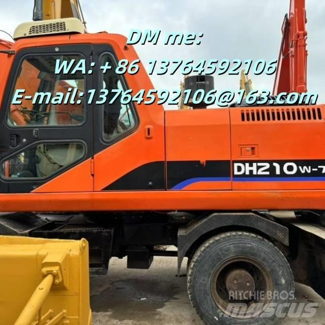 Doosan DH 210 W-7 ホイール式油圧ショベル（パワーショベル・ユンボ・バックホー）