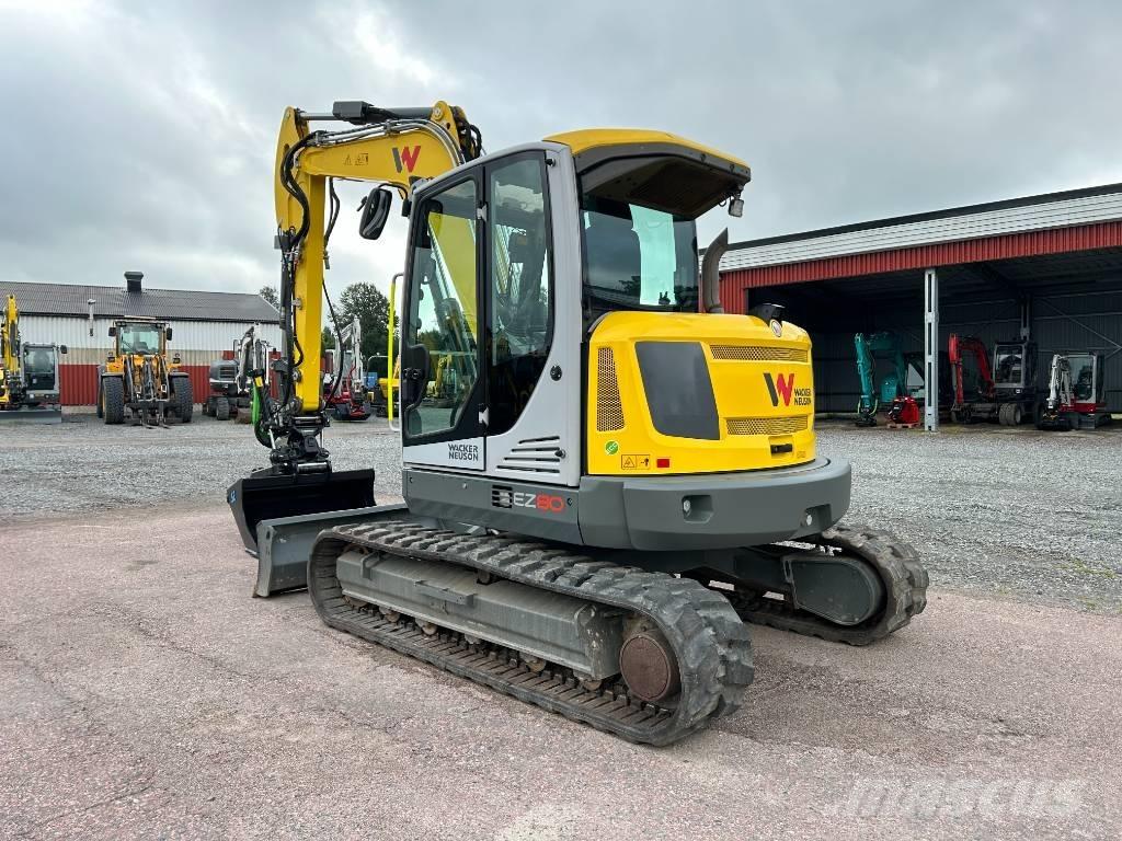 Wacker Neuson EZ80 中型油圧ショベル 7ｔ-12ｔ（ユンボ・パワーショベル・バックホー）