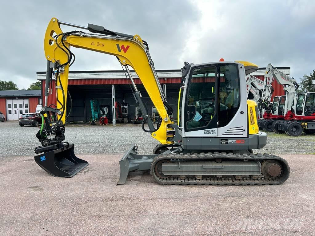 Wacker Neuson EZ80 中型油圧ショベル 7ｔ-12ｔ（ユンボ・パワーショベル・バックホー）