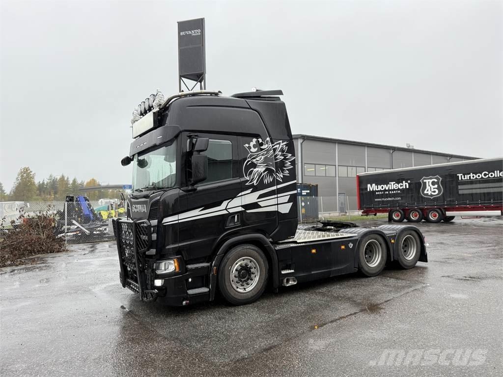 Scania R650 6X4 中古トラクターヘッド | トレーラーヘッド