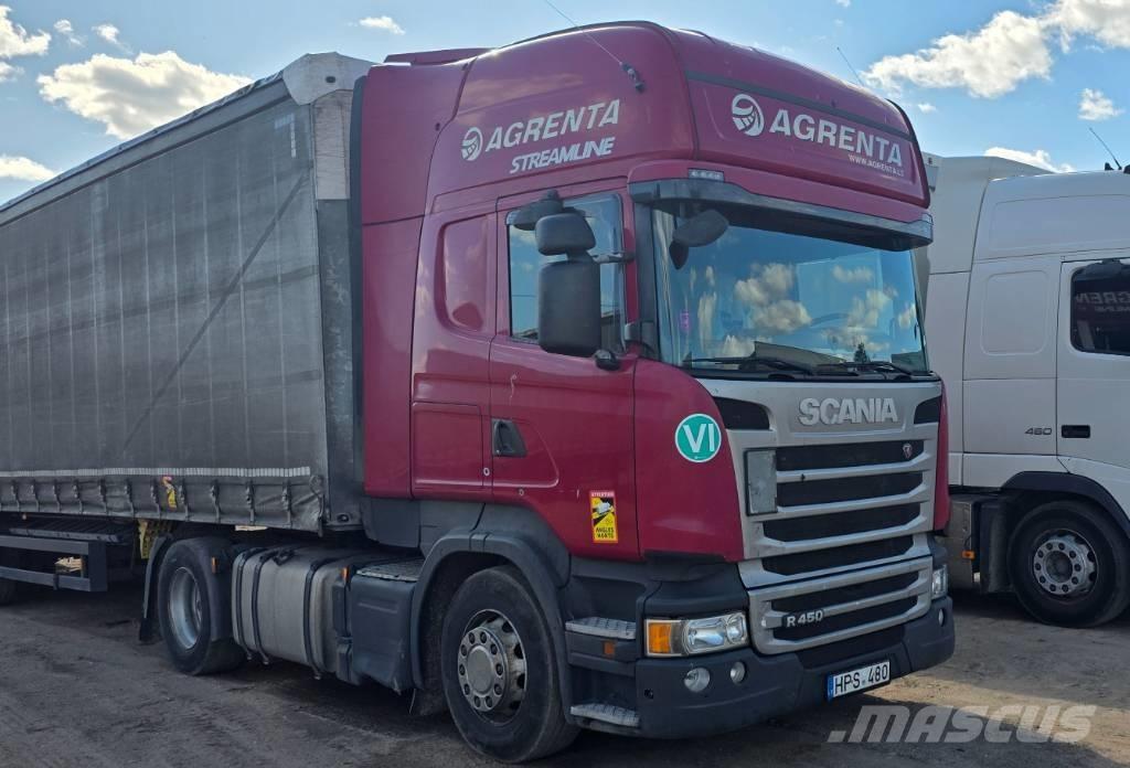Scania R450 中古トラクターヘッド | トレーラーヘッド