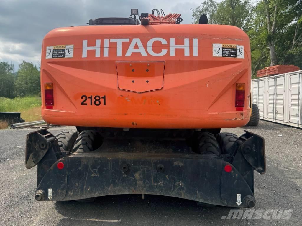 Hitachi ZX 220 W-3 ホイール式油圧ショベル（パワーショベル・ユンボ・バックホー）