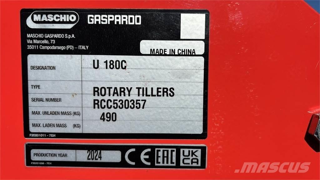 Maschio U 180 土壌準備作業