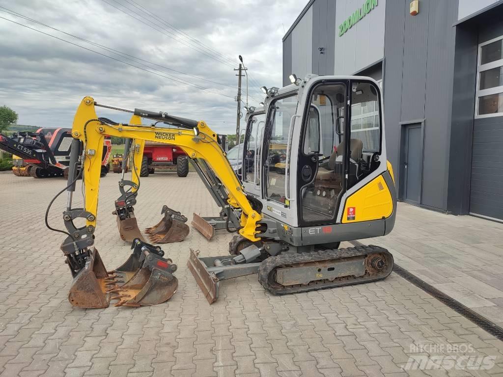 Wacker Neuson ET 18 ミニ油圧ショベル 7t以下（ミニユンボ・ミニディガー）