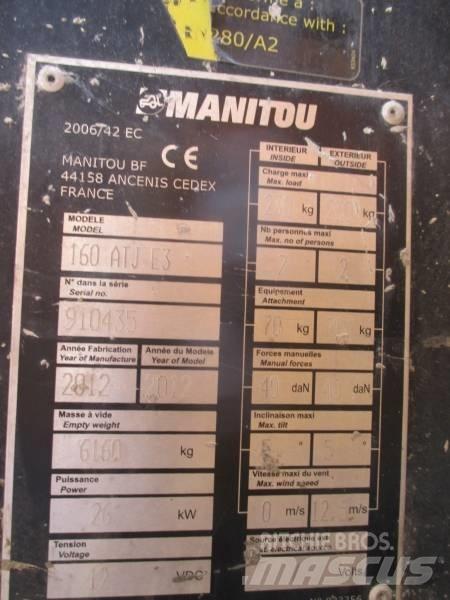 Manitou 160 ATJ ブームリフト　屈伸型